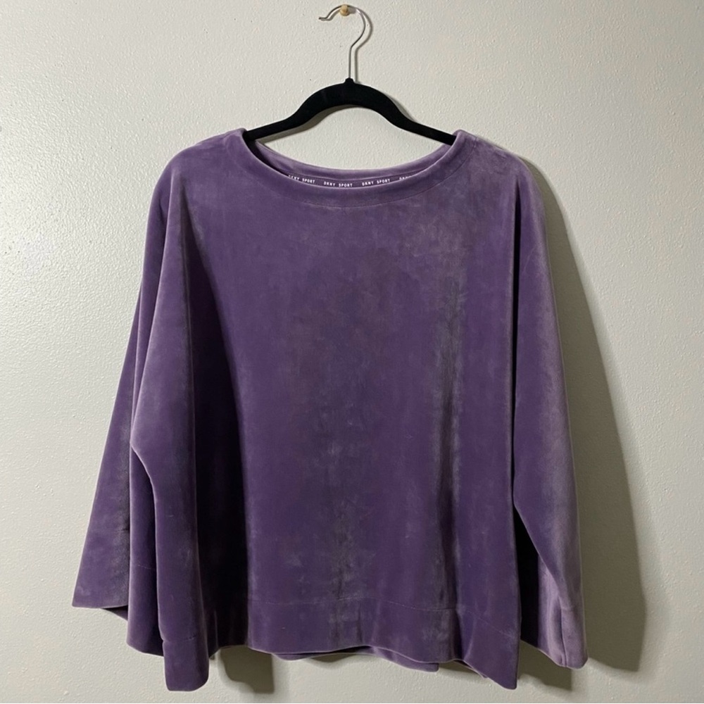DKNY velvet long sleeve
